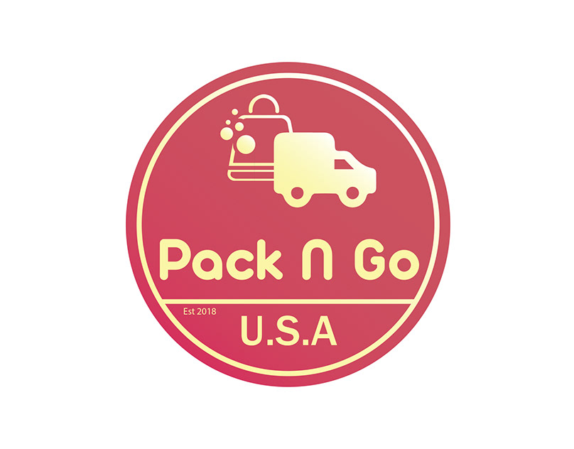 Pack n Go U.S.A. graphic design