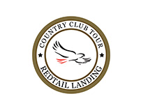 Redtail Landing graphic design